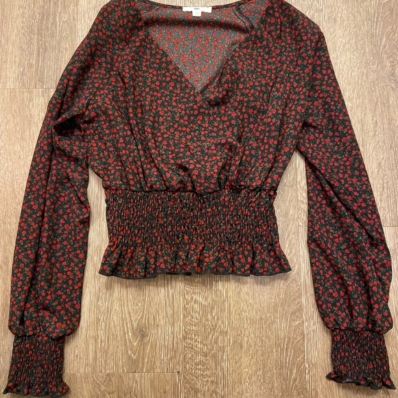Nordstrom Tops - Nordstrom BP. Chiffon cropped blouse
